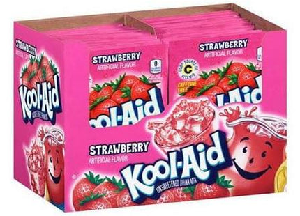 KOOL-AID 0.14oZ 48PACKS STRAWBERRY 1BOX