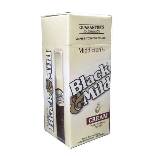 BLACK & MILD CREAM 25PK