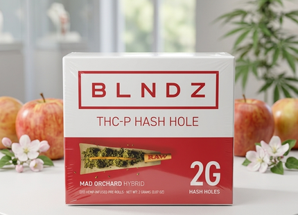 BLNDZ THC-P 2G HASH HOLE PRE-ROLLS 20COUNT