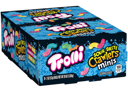 TROLLI MINIS SOUR BRITE CRAWLERS 18PACKS
