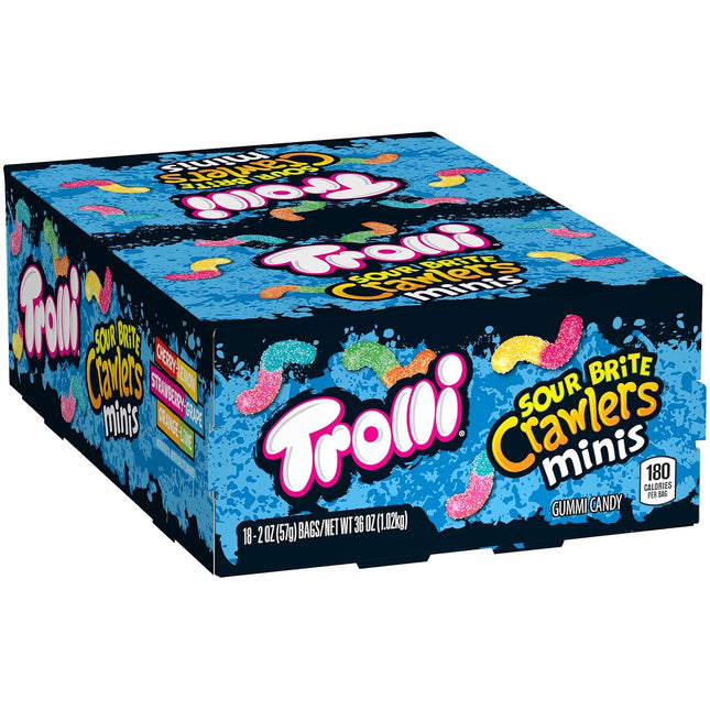 TROLLI MINIS SOUR BRITE CRAWLERS 18PACKS