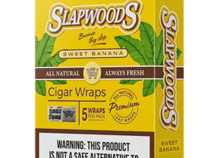 SLAPWOODS- 10 PK-(5 WRAPS)