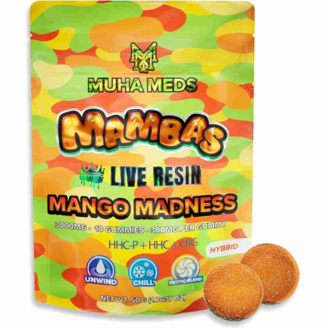 MUHA GUMMIES MANGO MADNESS 10PK