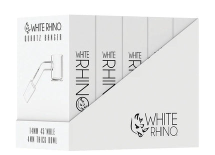 WHITE RHINO 19MM 45 MALE BANGER -2MM