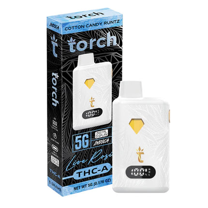 TORCH 5G COTTON CNADY RUNTZ 5PK
