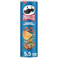 PRINGLES 5.5oz CHIPS LOADED POTATO SKINS 1COUNT