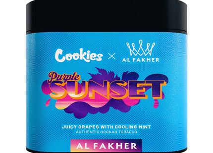FAKHER COOKIE SHISHA TOBACCO 8oZ PURPLE SUNSET