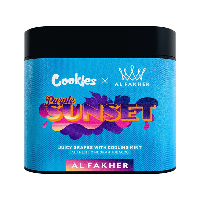 FAKHER COOKIE SHISHA TOBACCO 8oZ PURPLE SUNSET