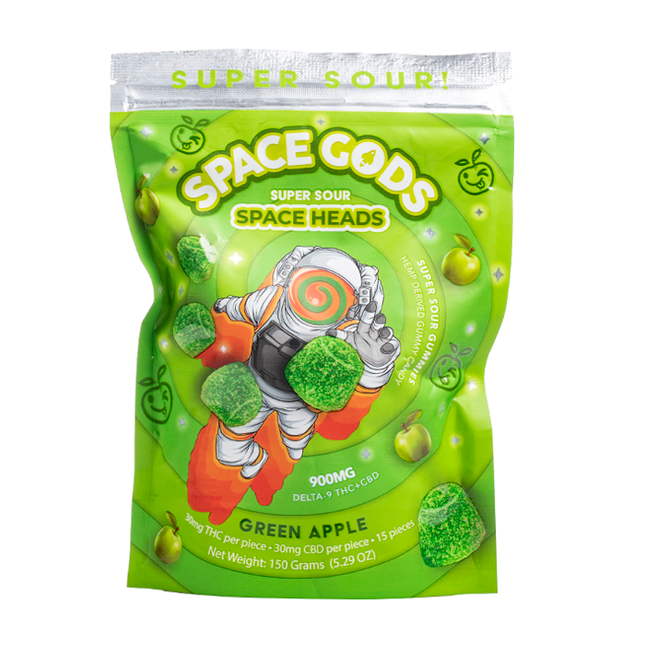 SH 900MG GUMIES GREEN APPLE 5PK