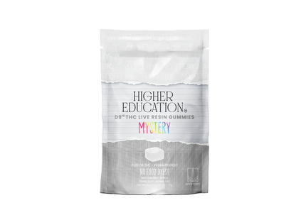 HIGHER EDUCATION D9 LIVE RESIN 100MG GUMMIES  10PACK