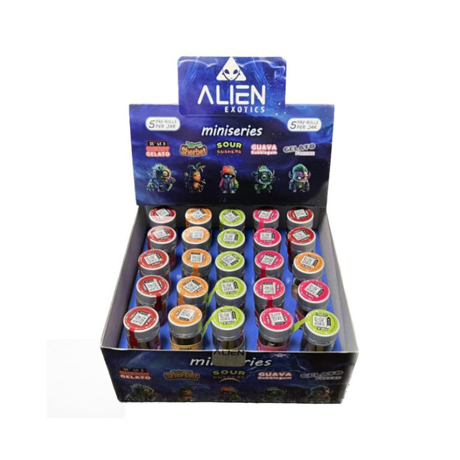 ALIEN EXOTICS PRE-ROL BLUE 25PK