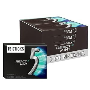 WRIGLEY'S  5 SUGARFREE GUM 10PACKS