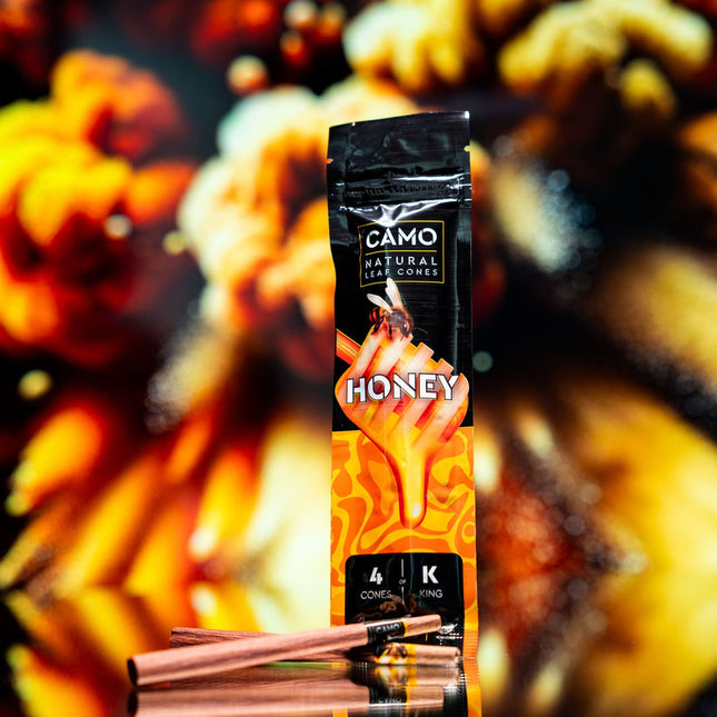 CAMO CONES KING SZ HONEY