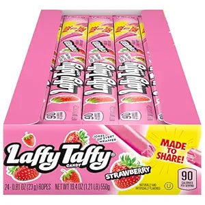 LAFFY TAFFY ROPE CANDY - 12/24 COUNT