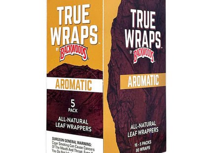 BACKWOODS 5PK TRUE WRAPS  16PACK