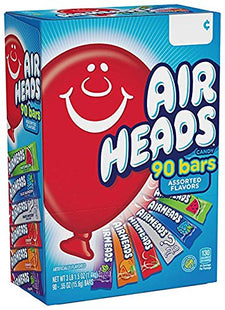 AIR HEADS 0.55oZ 8 BARS ASSORTED FLAVORS 1COUNT