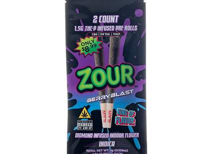 ZOUR THC-P 1.5G PRE-ROLL PRE PRICE $8.99