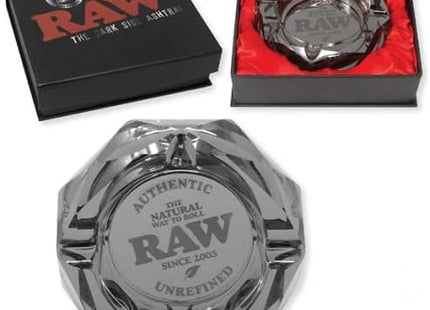 RAW DARKSIDE GLASS ASHTRAY 1COUNT