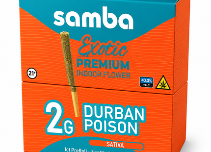 SAMBA 2G HASH HOLE PRE-ROLL  20COUNT