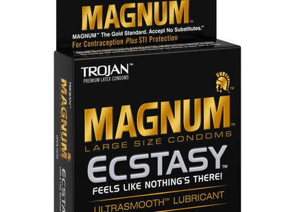 TROJAN MAGNUM ECSTACY 6 - 3 PK
