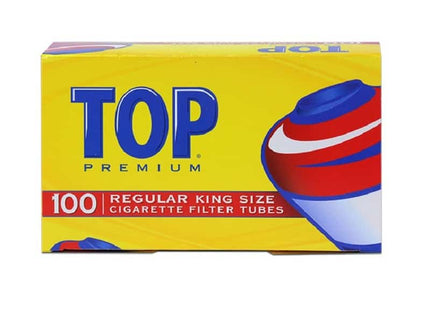 TOP PAPER CIGARETTE FILTER TUBES REGULAR KING SIZE 5PK