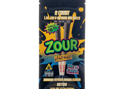 ZOUR THC-P 1.5G PRE-ROLL PRE PRICE $8.99