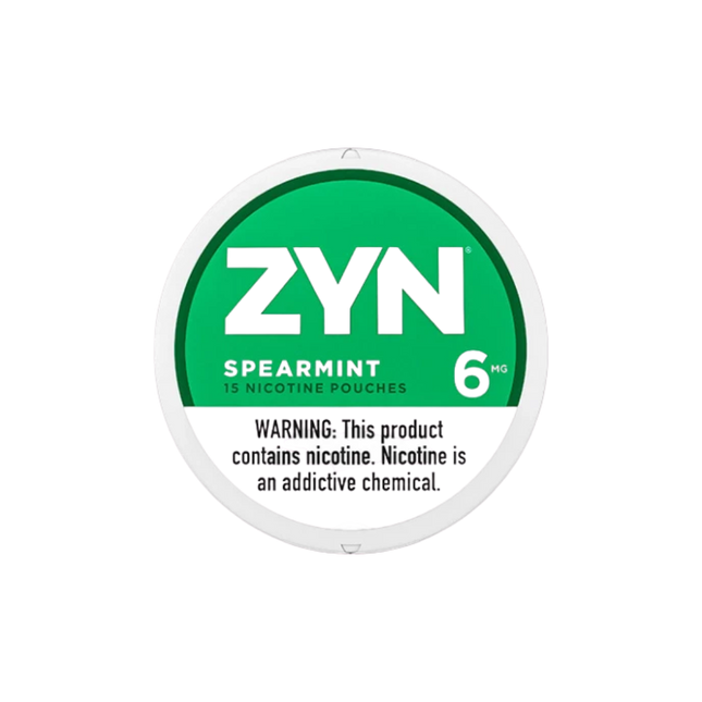 ZYN NICOTINE 6 MG- SPEARMINT