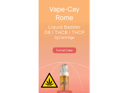 URB LIQUID BADDER 2ML CARTRIDGES 6PACK
