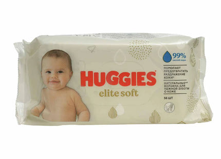 HUGGIES BABY WIPES ELITE SOFT 56COUNT