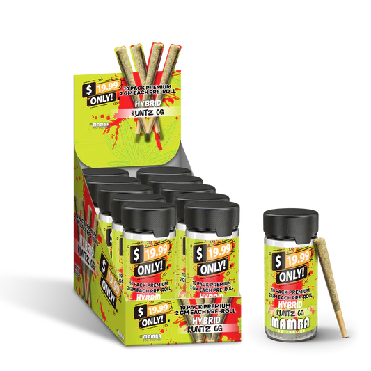 MAMBA 2GR PRE-ROL RUNTZ OG 10PK