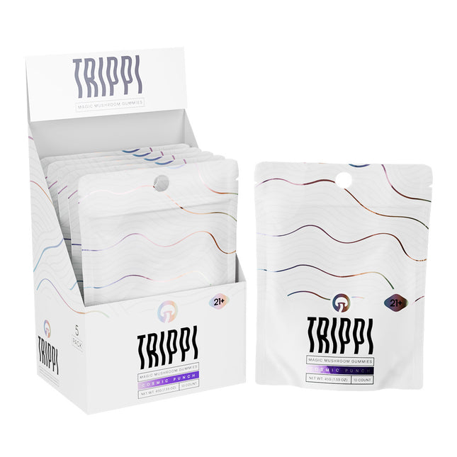 TRIPPI MAGIC MUSHROOM 5PK GUMMIES COSMIC PUNCH 10COUNT