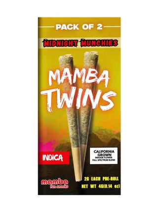 MAMBA TWINS 2GRAM PRE-ROLL MIDNIGHT MUNCHIES 10PACKS