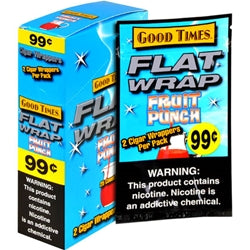GT-FLAT WRAP FRUIT PUNCH- 25CT