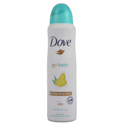 DOVE PEAR ALO DEO 6X150ML