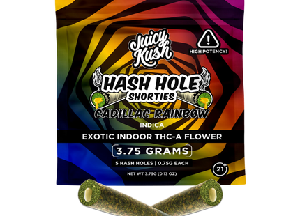 JUICY KUSH 0.75G HASH HOLE 5PK PRE-ROLLS G