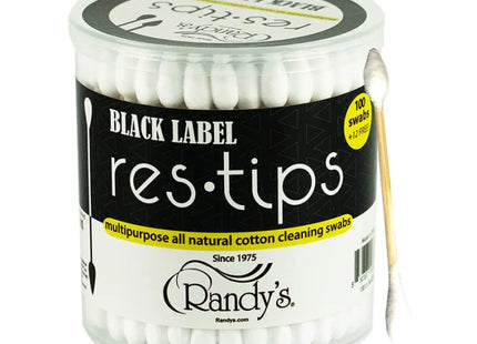RANDY'S RES-TIPS COTTON CLEANING SWABS 6COUNT