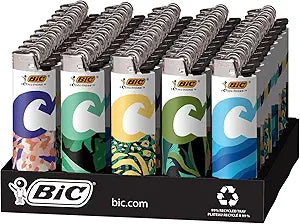 BIC ECOSOLUTIONS LIGHTERS 50PK