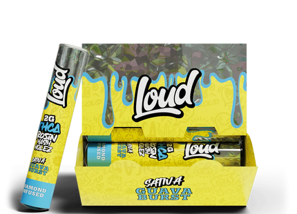 LOUD 2 GRAM THCA ROSIN HASH HOLEZ  - 20 COUNT