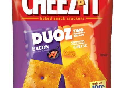 CHEEZ-IT 4.5oZ DUOZ BACON & CHEDDAR CHEESE 6PACK