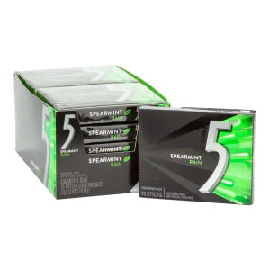 WRIGLEY'S  5 SUGARFREE GUM 10PACKS