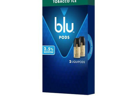 BLU PODS 2.5%NIC TOBACCO ICE