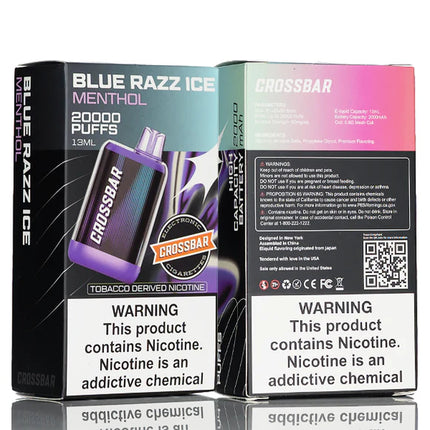 CROSSBAR BLUERAZZ MENTHOL 5PK
