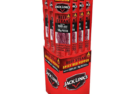 JACK LINK'S 2oZ SPICY RED PEPPER BEEF STEAK 12COUNT