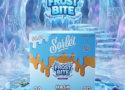 SORBET 2G HASH HOLE PRE-ROLLS PRE-PRICED $5.99 20COUNT
