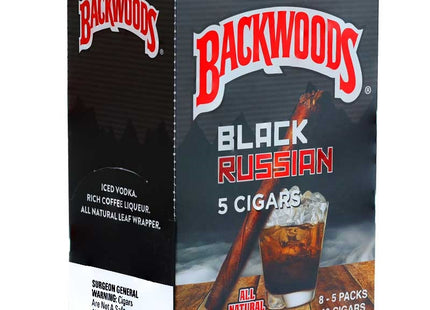 BACKWOODS 5PK CIGARS- 8COUNT EXCISE TAX PAID