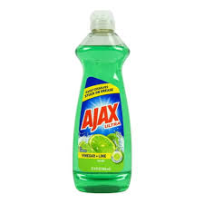 AJAX DISHWASH LIQUID  VIN,LIME 12.4 OZ