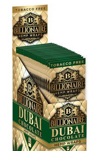 BILLIONAIRE 2PK HEMP WRAPS  25COUNT