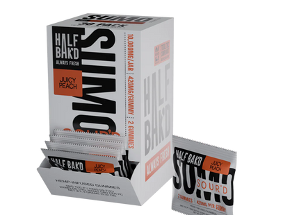 HALF BAK'D SUMO SOURD 2PK GUMMIES  30PACKS