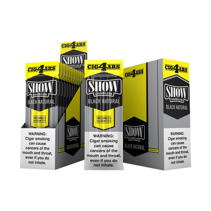 SHOW 4CIGARS BLACK NATURAL 15PK