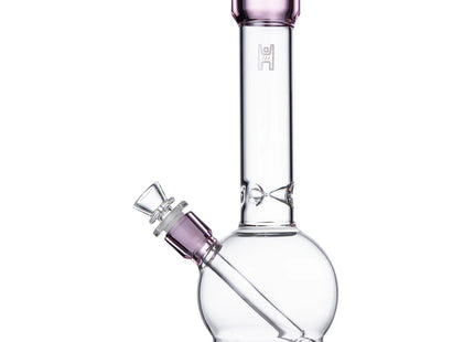 12" BALL WATER PIPE CLR W/ PINK